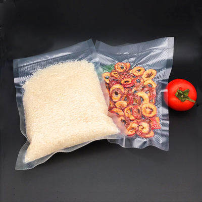 8 Inch X 9 Inch Textured Embossed Vaccum Storage Bag Food Compression Bag Shape Diamond