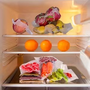 Moisture Proof Gallon Sealing Freezer Vacuum Plastic Bag For Food 10 Inch Size
