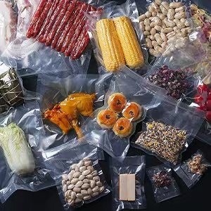 Moisture Proof Gallon Sealing Freezer Vacuum Plastic Bag For Food 10 Inch Size