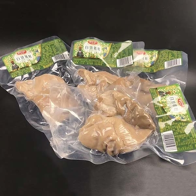 Customized Size Heat Seal Plastic Vacuum Packaging Bag For Snacks Meat