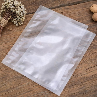 Nylon PE 3 Side Seal Clear Vacuum Pouch For Food Saver