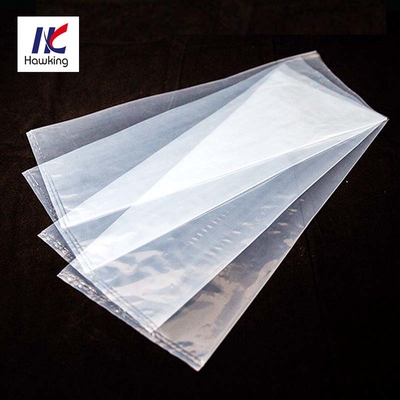 PE / PA / PE Clear Gusseted Bags For Nuts Packaging Puncture Resistance