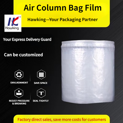 Air Dunnage Bags Inflatable Column Packaging Bag / Film Prevent Broken