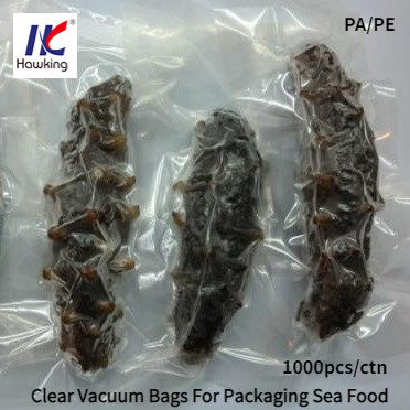 Seafood Food Vacuum Storage Safety Bag Customization Bpa Free