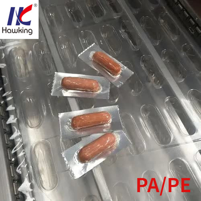 PA PE Film For Food Packaging With Tear Nicks Middle Barrier Roll Film Transparent