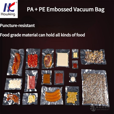 Hawking Barrier Sealer Heat Seal Plastic Laminated Nylon Pe Vacuum Bag