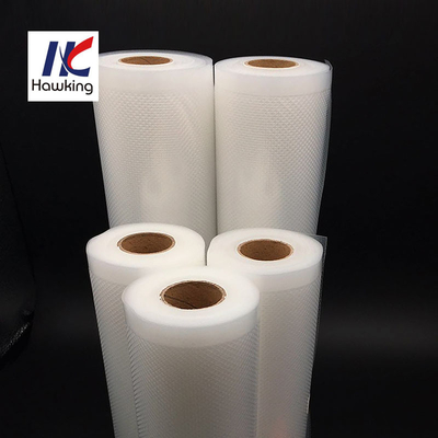 Refrigerator Freezer Embossed Vacuum Bag For Food Packing 6 X 6 Inch Unrecyclable