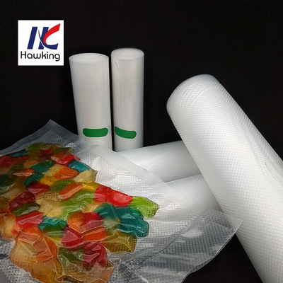 Freezer Textured Vacuum Sealer Bags Roll 80UM*300*5000mm