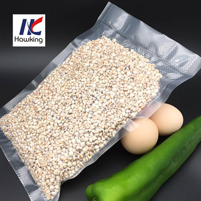 High Transparent Vac Fresh Food Embossed Vacuum Sealer Bags 250*5000mm