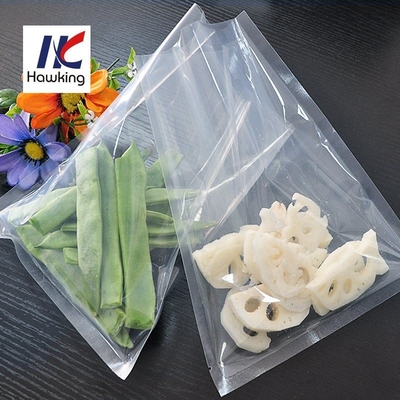 Co extruded 60UM Food Storage Transparent Vacuum Sealer Bag Moisture Proof