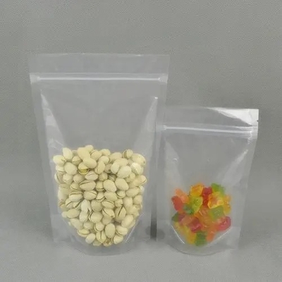 Custom Stand Up Zipper Pouch Plastic food Packaging Bag Printable