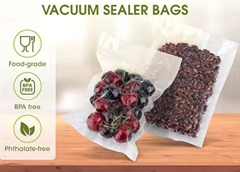 Commercial Grade Bpa Free With Any Types Embossed Textured  Vacuum Sealer Bags