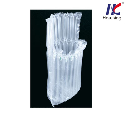 Custom L Shaped Air Column Packing Protect Cleaning Product Shatterproof