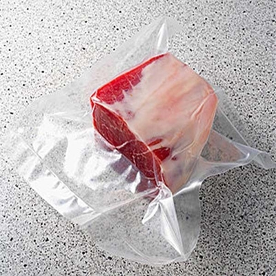 Clear Refrigerate Food Vacuum Bag 100UM Thickness  ISO14001