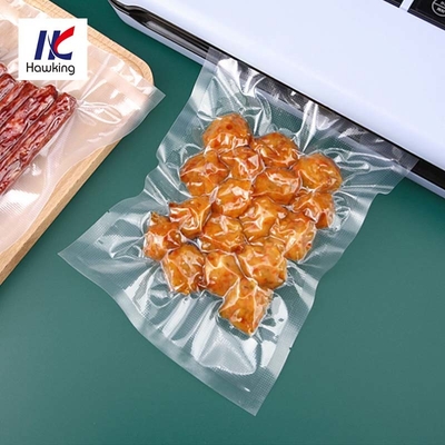 Food Saver Embossed And Textured Pouches Vacuum Sealer Pack Bags