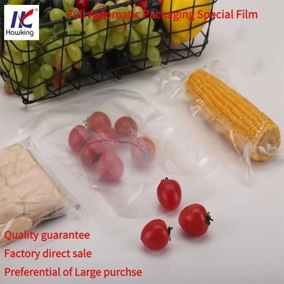 Heal Seal Top Lidding Film For Food Packaging Pa Evoh Pe Transparent