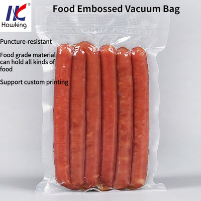 Nylon Laminated Pe Transparent Barrier Vacuum Packaging Plastic Bag