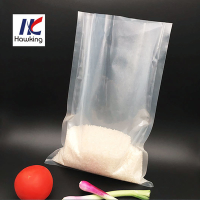 Nylon PE Transparent Food Saver Vacuum Seal Bags Storage 90Um