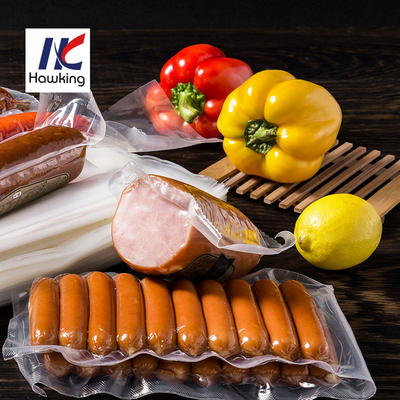 Flexible Transparent Thermoforming Film Vacuum Food Packaging Bags