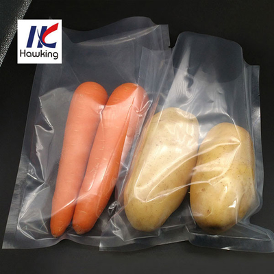 PA/PE Middle Barrier Vacuum Bag For Cheese Packaging Frozen