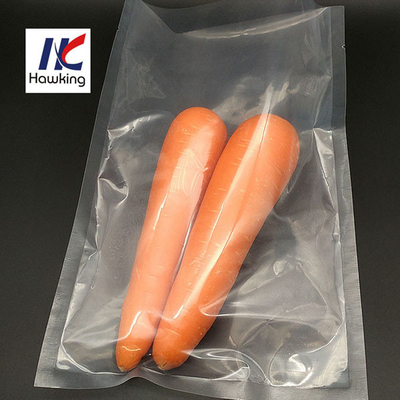 PA/PE Middle Barrier Vacuum Bag For Cheese Packaging Frozen