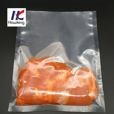 PA/PE Middle Barrier Vacuum Bag For Cheese Packaging Frozen