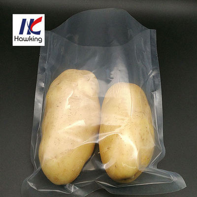 Hawking Plain Food Vacuum Bag Pouch Vegetable Packing Bags 8x10inch